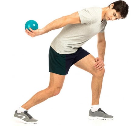 Медбол BRADEX 1 кг SF 0256