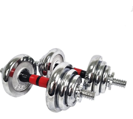 Разборные гантели с грифом URM 50 кг (2шт х 25 кг) B00123 1