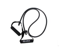 Трубчатый эспандер BRADEX с ручками, нагрузка до 13.5 кг, черный SF 0235
