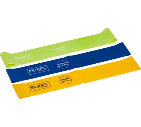 Набор эспандеров BRADEX ФИТНЕС РЕЗИНКИ SF 0321