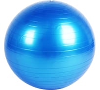 Гимнастический глянцевый мяч-фитбол для занятий спортом URM синий, 95 см B00180
