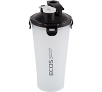 Двухсекционный спортивный шейкер Ecos HBS02 1л 004741