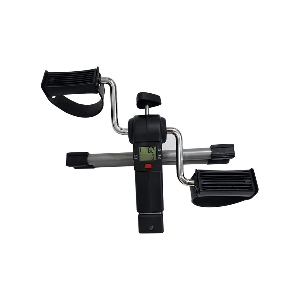 Портативный складной велотренажер URM Bike-Mid с электронным дисплеем ...