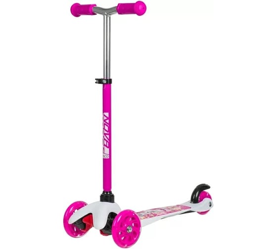Детский самокат-кикборд NOVATRACK Disco-kids Basic 120H.DISCOKIDS.SWPN20 1