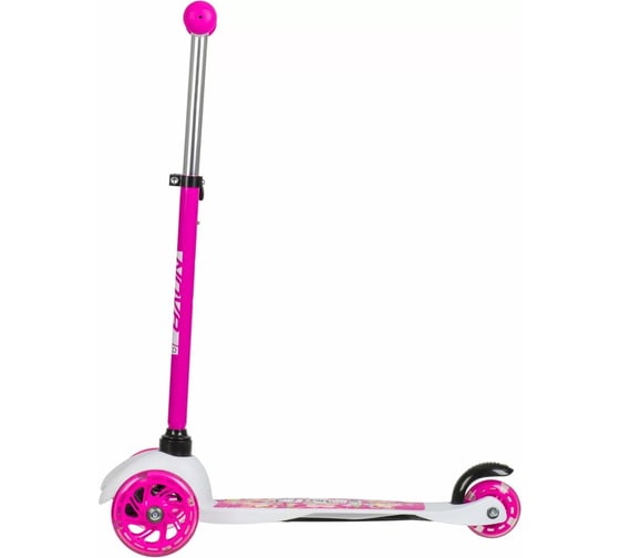 Детский самокат-кикборд NOVATRACK Disco-kids Basic 120H.DISCOKIDS.SWPN20