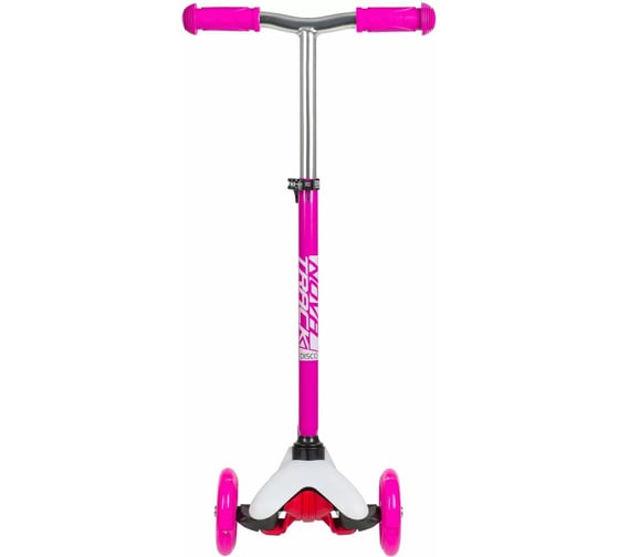 Детский самокат-кикборд NOVATRACK Disco-kids Basic 120H.DISCOKIDS.SWPN20