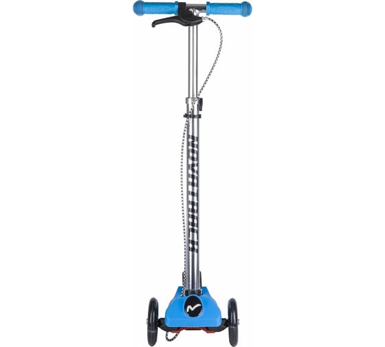 Подростковый самокат-кикборд NOVATRACK RainBow 120B.RAINBOW.BL8