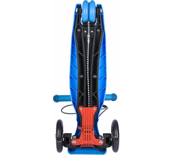 Подростковый самокат-кикборд NOVATRACK RainBow 120B.RAINBOW.BL8