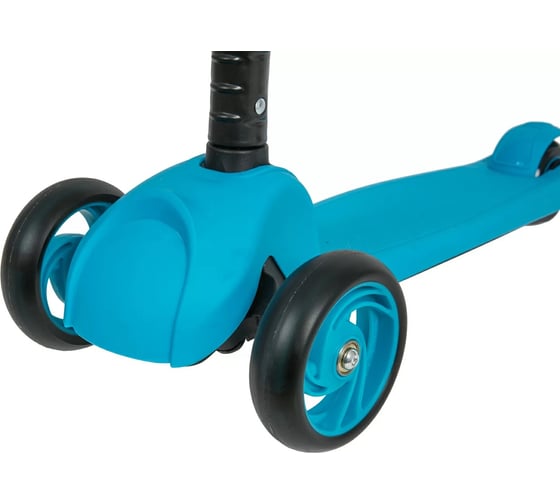 Подростковый самокат-кикборд NOVATRACK RainBow 120F.RAINBOW.BL20