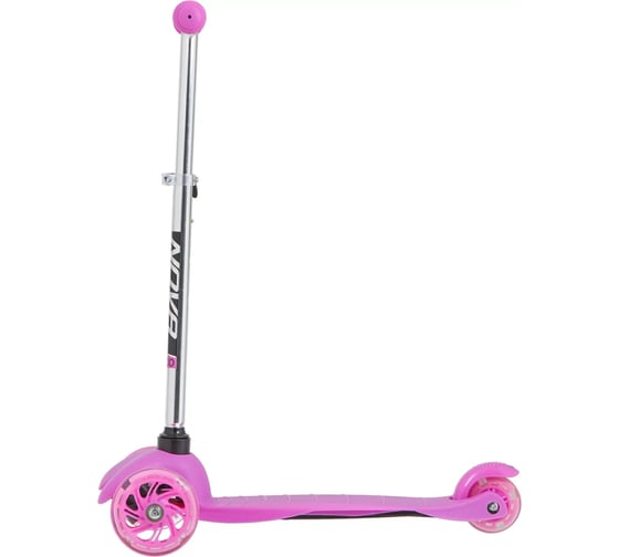 Детский самокат-кикборд NOVATRACK Disco-kids Basic 120H.DISCOKIDS.PN20