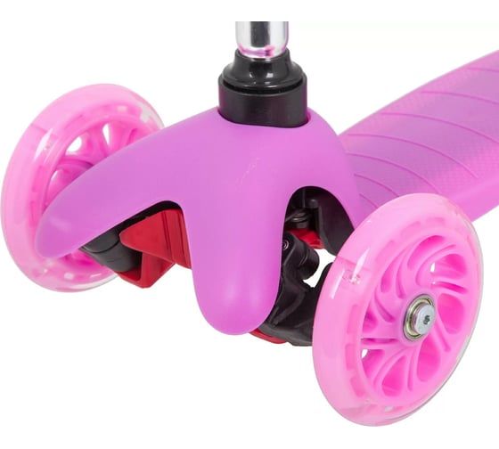 Детский самокат-кикборд NOVATRACK Disco-kids Basic 120H.DISCOKIDS.PN20