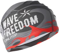 Взрослая шапочка для плавания ONLITOP текстиль 3242954