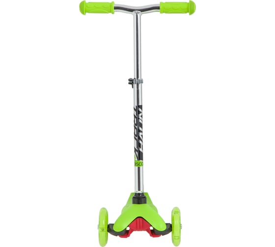Детский самокат-кикборд NOVATRACK Disco-kids Basic 120H.DISCOKIDS.GN20