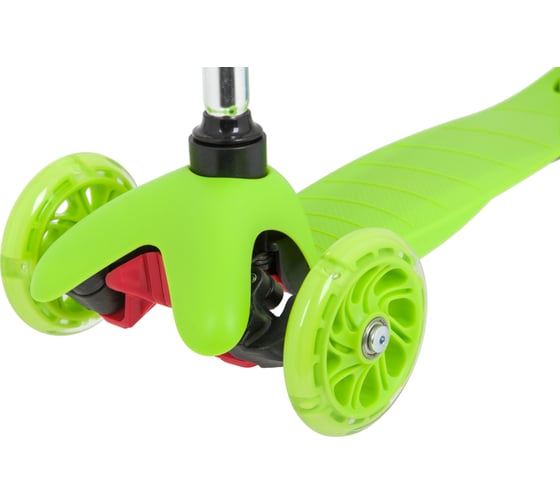 Детский самокат-кикборд NOVATRACK Disco-kids Basic 120H.DISCOKIDS.GN20