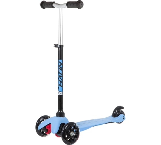 Детский самокат-кикборд NOVATRACK Disco-kids Basic 120H.DISCOKIDS.BBL20
