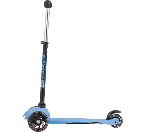 Детский самокат-кикборд NOVATRACK Disco-kids Basic 120H.DISCOKIDS.BBL20