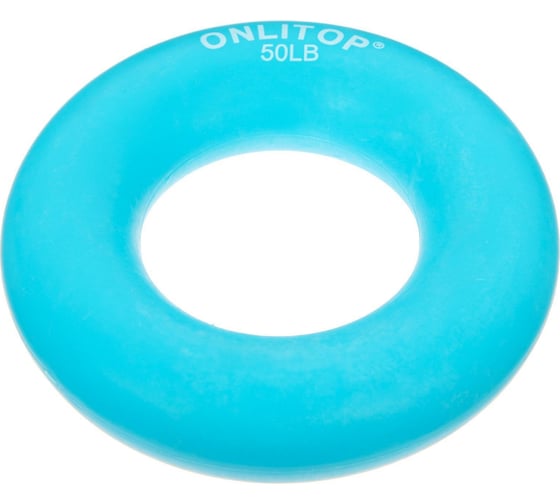 Кистевой эспандер ONLITOP 8.5 см, нагрузка 25 кг, голубой 3791394 1