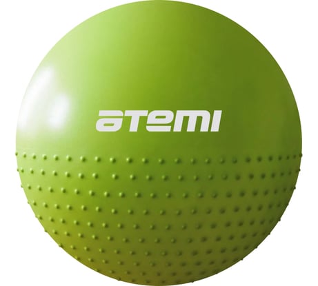Гимнастический полумассажный мяч ATEMI AGB0555 55 см 00-00004848