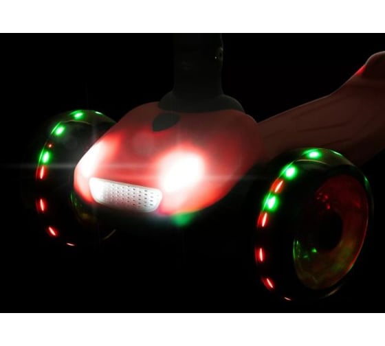 Подростковый самокат-кикборд NOVATRACK RainBow 120CBP.RAINBOW.RD20