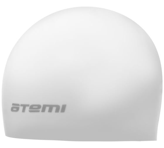 Шапочка для плавания ATEMI силикон, белая SC108 00000023868