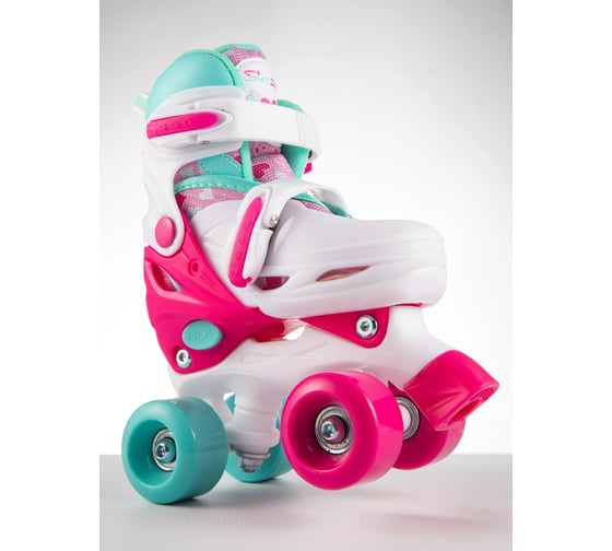 Ролики 3 в 1 Saima Happy Walker, р-р 31-34, розовый Happy Walker-3