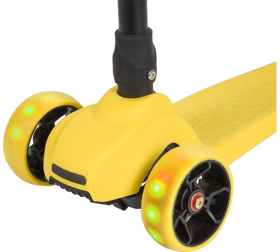 Подростковый самокат-кикборд RainBow NOVATRACK 120C.RAINBOW.YL20