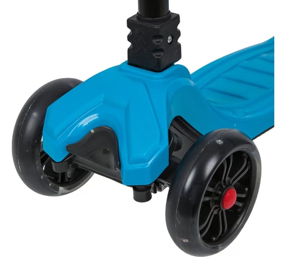 Подростковый самокат-кикборд NOVATRACK RainBow 135PRO.RAINBOW.BL20