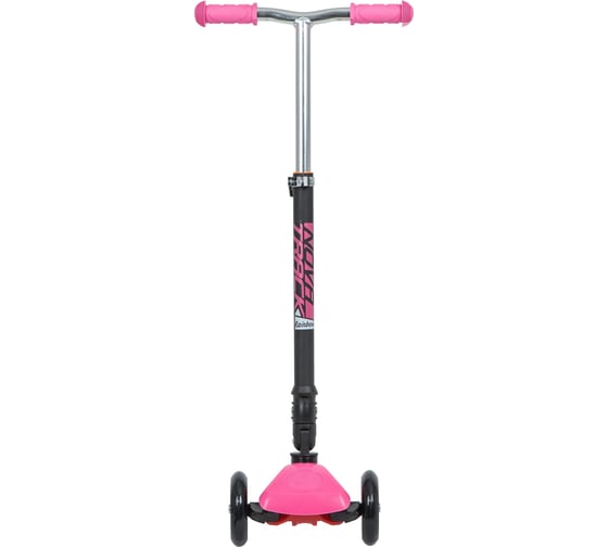 Подростковый самокат-кикборд NOVATRACK RainBow Start Folding 120F.NRAINBOW.PN20