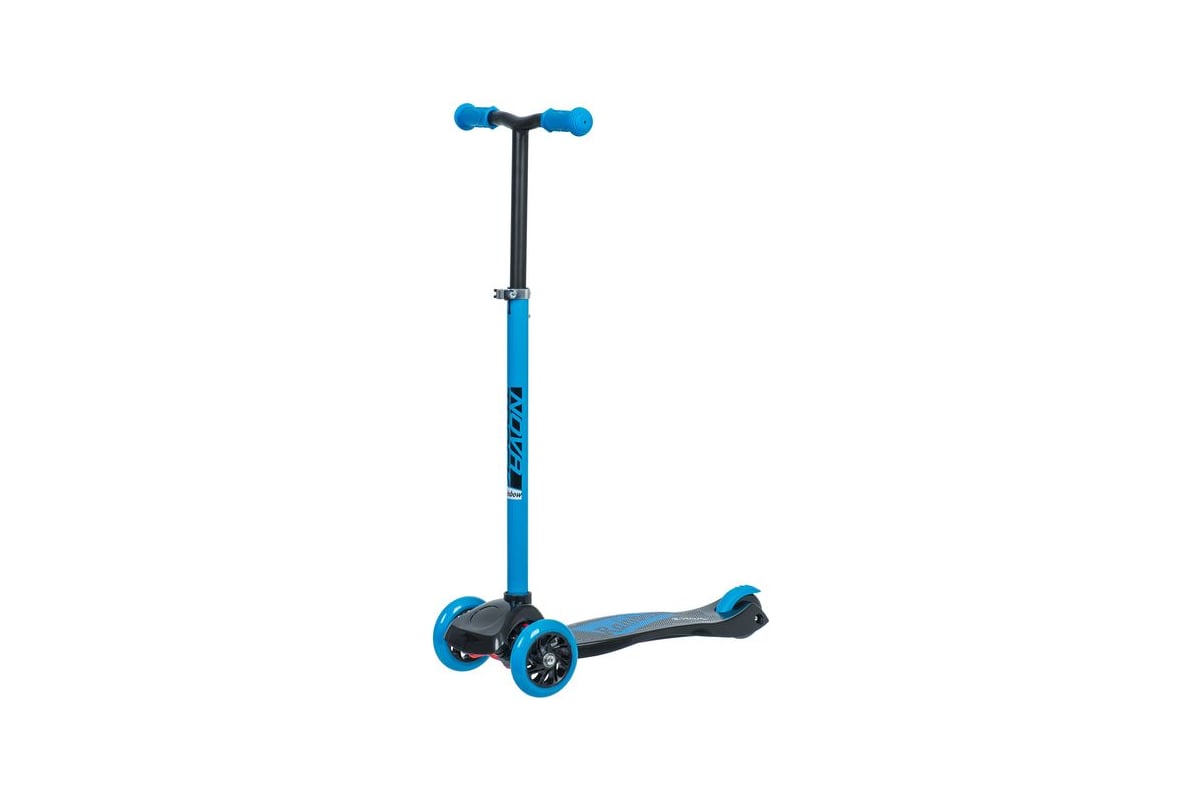 Подростковый самокат-кикборд NOVATRACK RainBow Start 120.NRAINBOW.BL20 ...