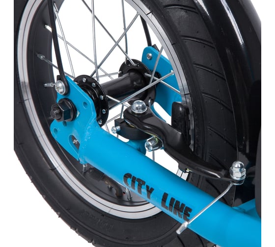 Внедорожный самокат NOVATRACK City Line 16STAMPN1CL.BL8