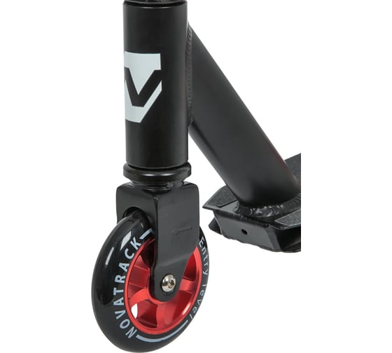 Трюковый самокат NOVATRACK WOLF EL, PU 100A.WOLF.BRD20