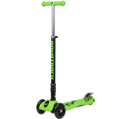 Подростковый самокат-кикборд NOVATRACK RainBow 120F.RAINBOW.GN8