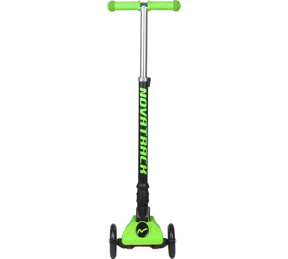 Подростковый самокат-кикборд NOVATRACK RainBow 120F.RAINBOW.GN8