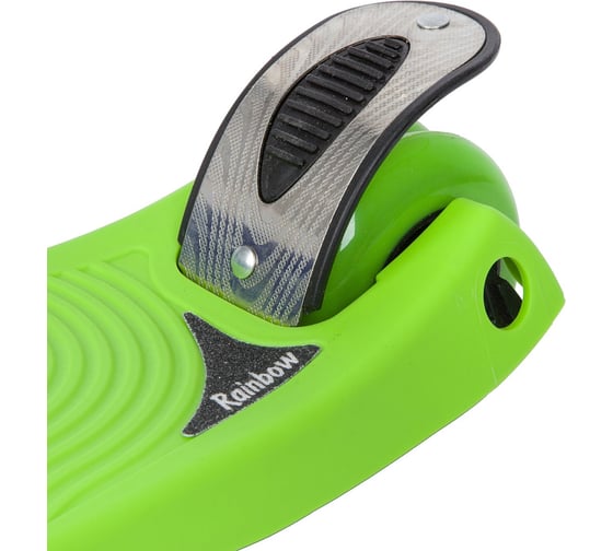 Подростковый самокат-кикборд NOVATRACK RainBow 120F.RAINBOW.GN8