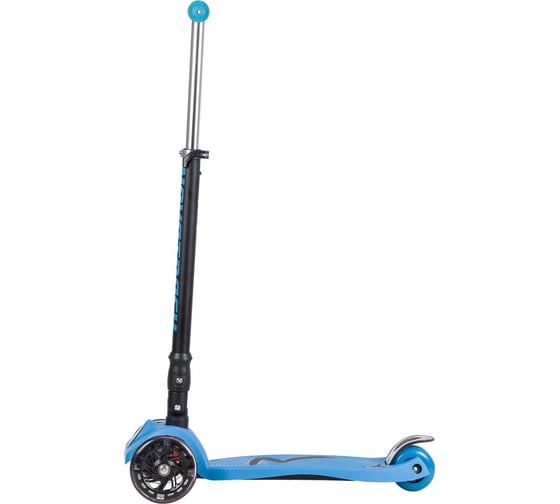 Подростковый складной самокат-кикборд NOVATRACK RainBow 120F.RAINBOW.BL8
