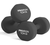 Гантели неопреновые PROIRON 2 шт по 10 кг Г2100НЕО