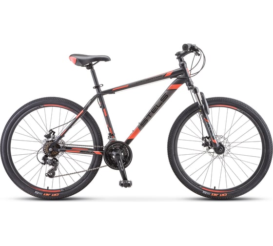 Велосипед STELS Navigator-500 MD 26" F010, размер рамы 20", чёрный/красный LU080639