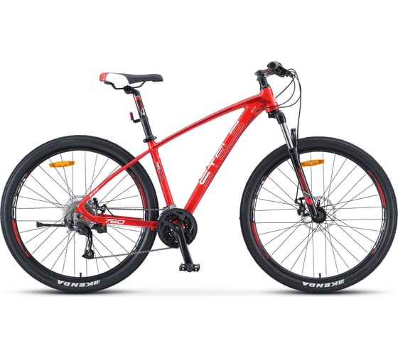 Велосипед STELS Navigator-760 MD 27.5" V010, размер рамы 17.5", красный LU082669