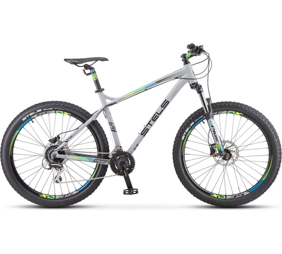 Велосипед STELS Adrenalin D 27.5" V010, размер рамы 18", серый LU080598 1