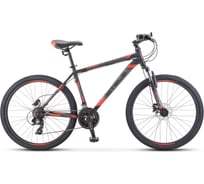 Велосипед STELS Navigator-500 D 26" F010, размер рамы 18", чёрный/красный LU084375