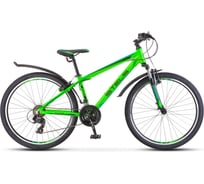 Велосипед STELS Navigator-620 V 26" V010, размер рамы 17", неоновый-зелёный/чёрный LU074400