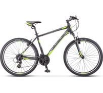 Велосипед STELS Navigator-630 V 26" K010, размер рамы 18", чёрный/жёлтый LU079943