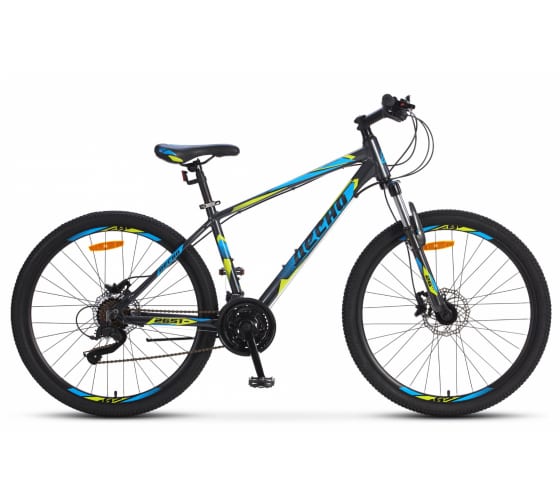 Велосипед Десна 2651 D 26" V010, рама 16", серый-синий, 2019 LU082374 1