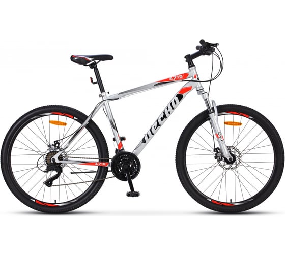 Велосипед ДЕСНА 2710 MD 27.5" F010, рама 19", серебристый-красный, 2020 LU086113