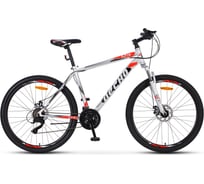 Велосипед ДЕСНА 2710 MD 27.5" F010, рама 21", серебристый-красный, 2020 LU086114