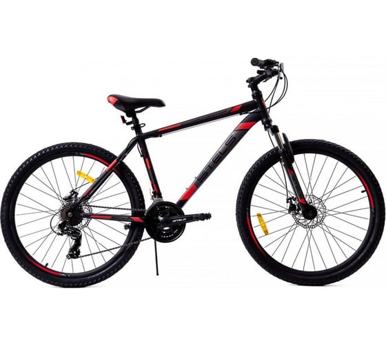 Велосипед STELS Navigator-700 MD 27.5" V020, размер рамы 19", чёрный/красный LU082726