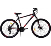 Велосипед STELS Navigator-700 MD 27.5" V020, размер рамы 17.5", чёрный/красный LU082723