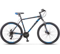 Велосипед STELS Navigator-700 MD 27.5" F010, размер рамы 21", чёрный/синий LU080661