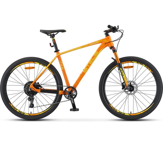 Велосипед STELS Navigator-770 D 27.5" V010, размер рамы 17", оранжевый LU081536