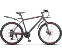 Велосипед STELS Navigator-620 D 26" V010, размер рамы 19", антрацитовый LU084779
